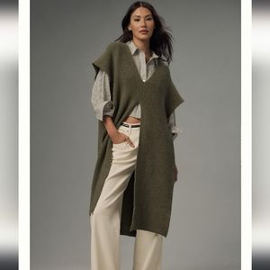 By Anthropologie Slit Sweater Tunic
